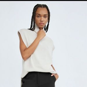 NWT Babaton Byline Vest Turtleneck sweater vest